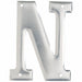 Letter Aluminum Roman 3 in H N PK10