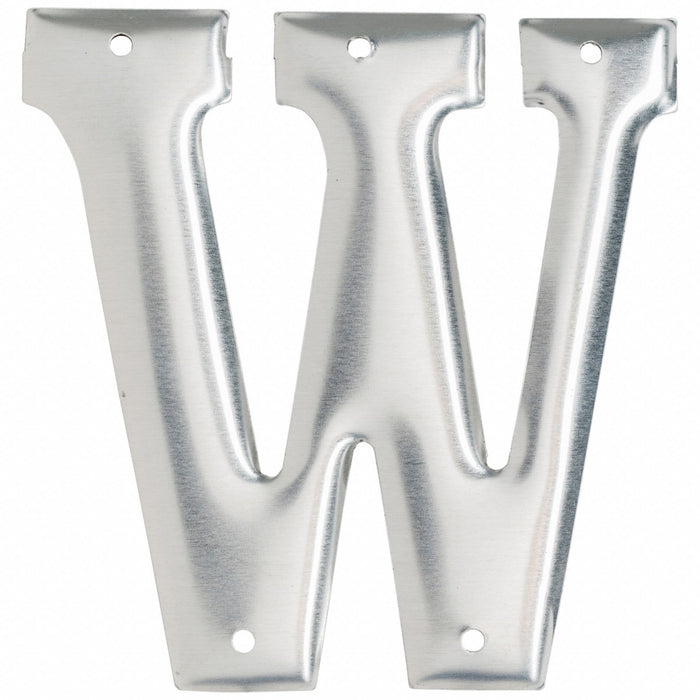 Letter Aluminum Roman 3 in H W PK10