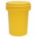 Salvage Drum HDPE 28.25 in H Yellow