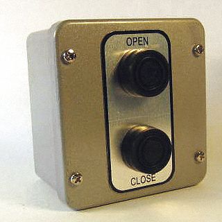 Control Station 2 Push Buttons Metal