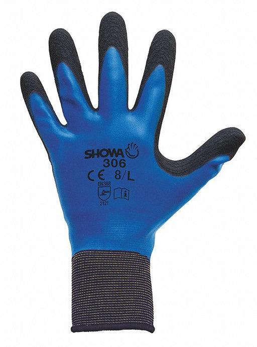 K2520 Coated Gloves Black/Blue L PR