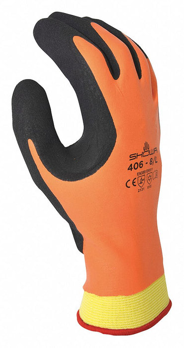 Coated Gloves Black/Orange XL PR