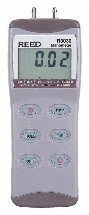 Digital Manometer -30 psi to 60 psi