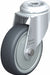Kingpin Swivel Caster TPR 3-1/8 220 lb.