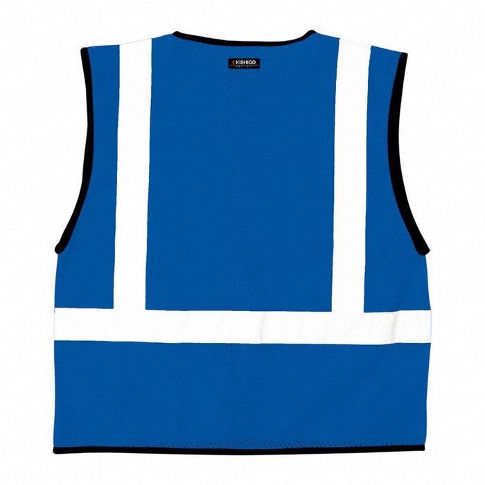 Safety Vest Blue Size 4XL/5XL