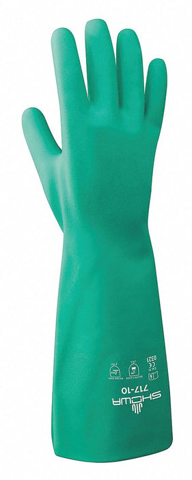 K2531 ChemResistantGloves Grn Straight M 8 PR