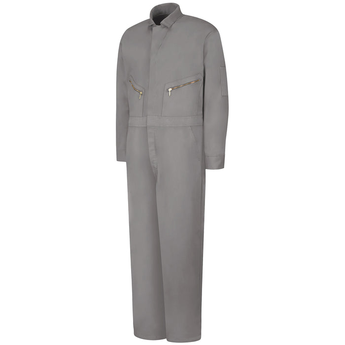 Zip-Front Cotton Coverall