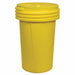 Overpack Drum HDPE 40 in H Yellow