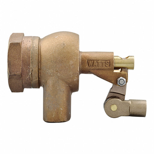 Float Valve 1-1/4 In Bronze Pipe Mount