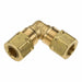 Elbow Brass Comp. 1/4 in Comp. 1 in