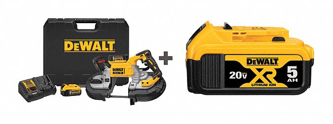 Portable Band Saw 44-7/8 Blade L 20VDC