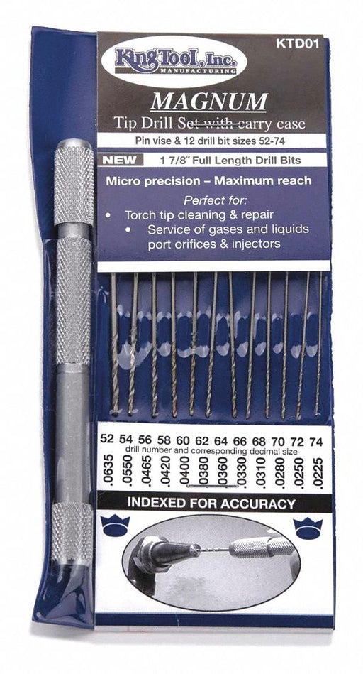 Magnum Tip Drill Set 12 pcs.