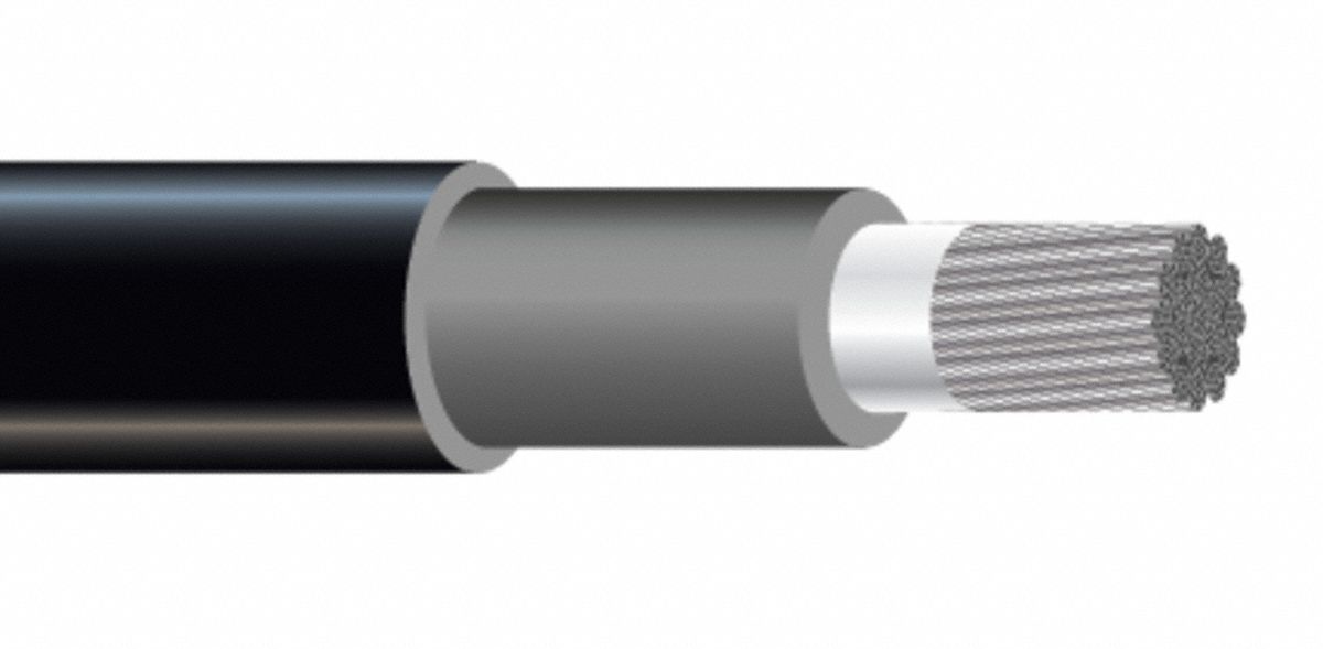DLOCable CPE/EPDM 535.3kcmil Black 100ft