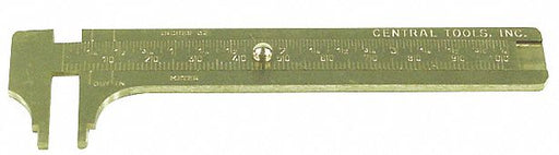 Brass Slide Rule Caliper 5 