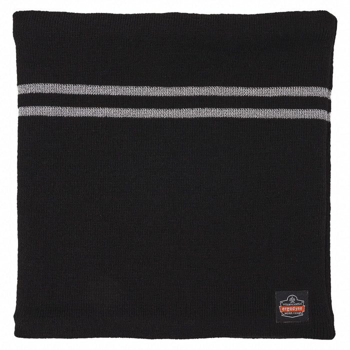 Neck Gaiter Black Universal Stripped