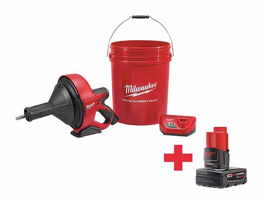 Drain Gun Kit 25 ft Max Run 12.0V