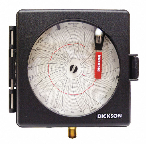 Circ Chart Recorder 4in Dia 24hr/7day