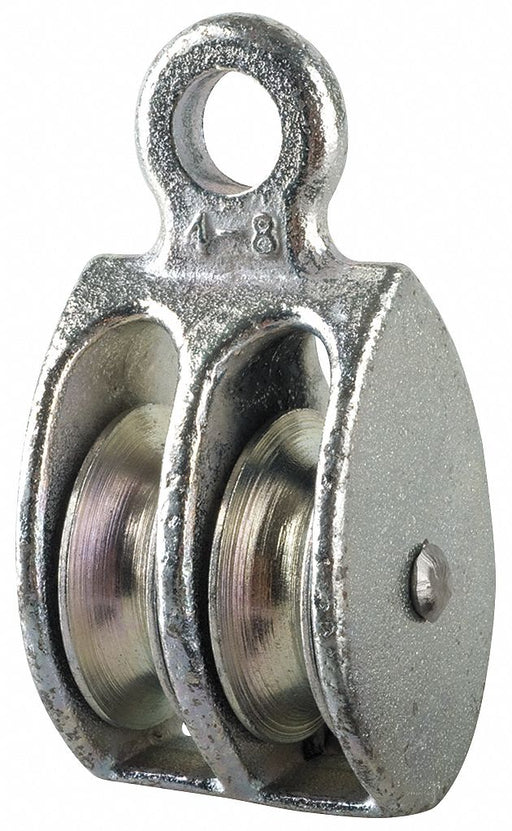 Pulley Block Fixed Eye 3/8 in Rope dia.