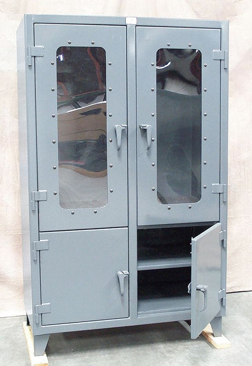 Strg Cab 78 x48 x24 DrkGry 8Shlv