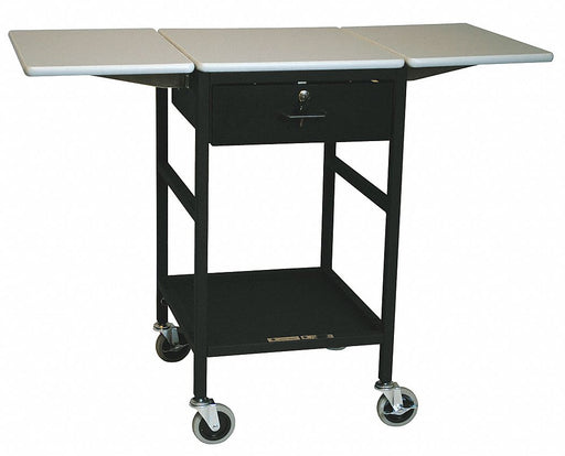 Adjustable Height Mobile Work Table 18In