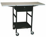 Adjustable Height Mobile Work Table 18In