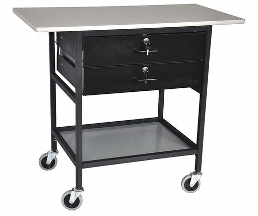 Ergonomic Mobile Work Table 40 in L