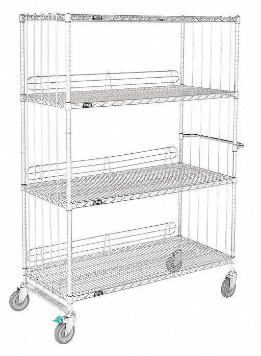 Wire Cart 24 in W 48 in L Steel