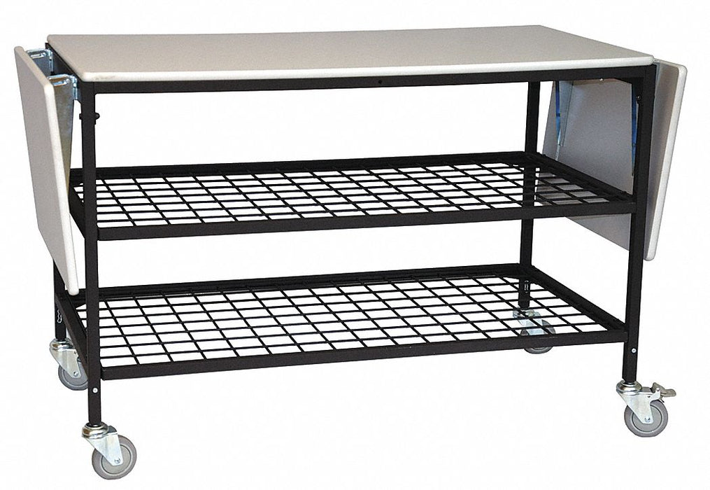 Adjustable Mobile Work Table 51 in L