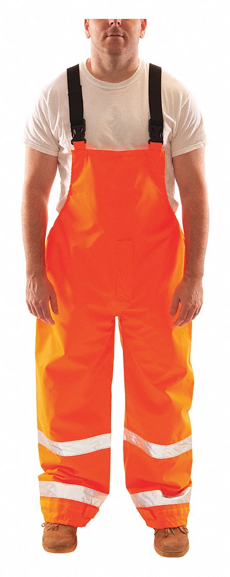 Rain Bib Overall Class E Orange 4XL
