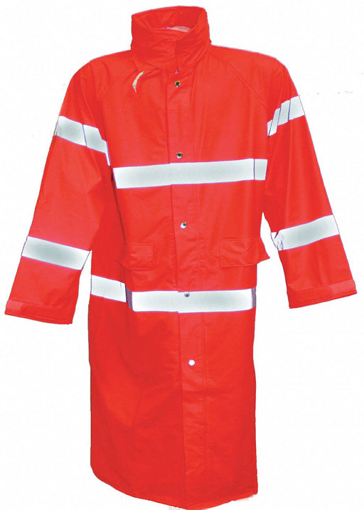 Rain Jacket Class 3 Type P Orange L
