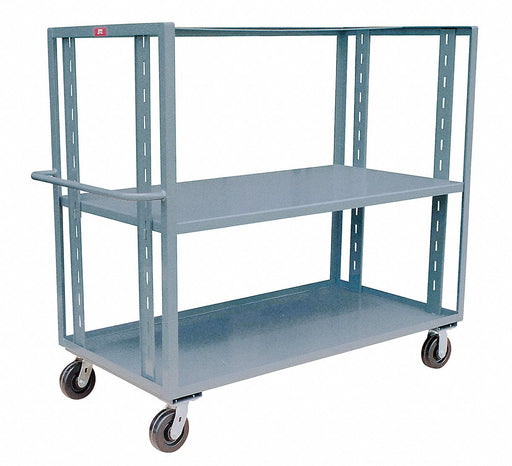 Stock Cart 3000 lb 2 Shelf 36 in L