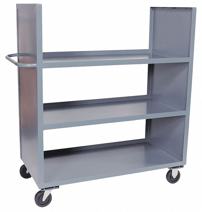 Stock Cart 3000 lb 3 Shelf 36 in L