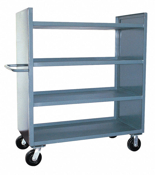 Stock Cart 3000 lb 4 Shelf 60 in L