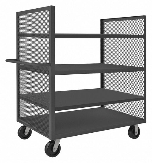 Stock Cart 3000 lb 4 Shelf 60 in L