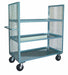 Stock Cart 3000 lb 3 Shelf 48 in L