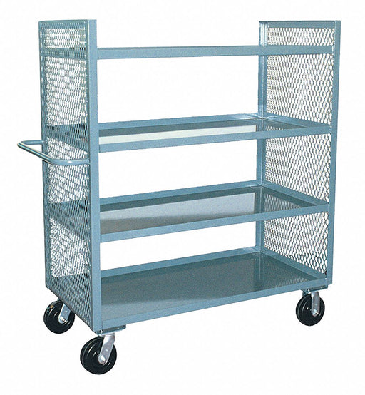 Stock Cart 3000 lb 4 Shelf 48 in L
