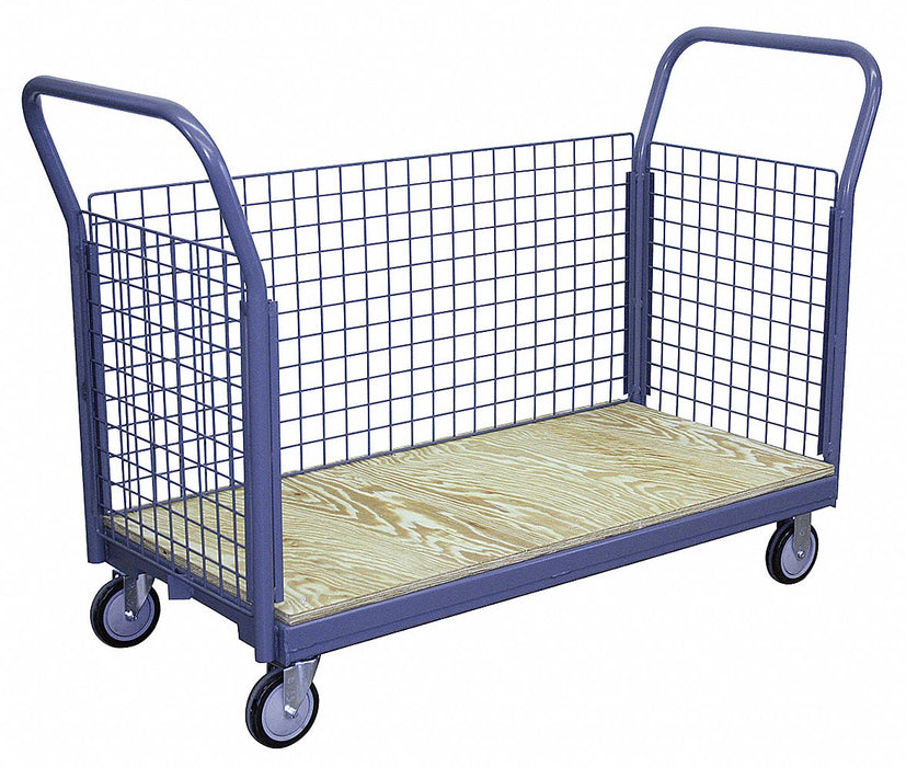 Wire-Side Pltfrm Truck 1400lb Wood/Steel