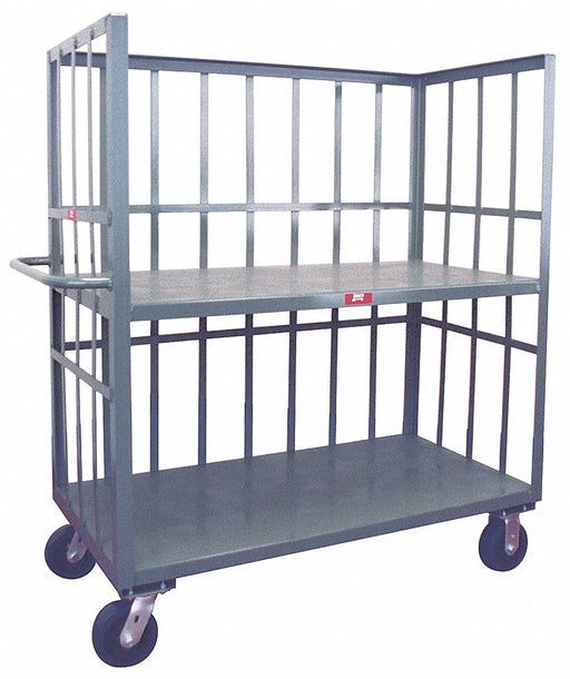 Stock Cart 3000 lb 2 Shelf 36 in L