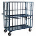 Slat Cart 3000 lb 2 Shelf 48 in L