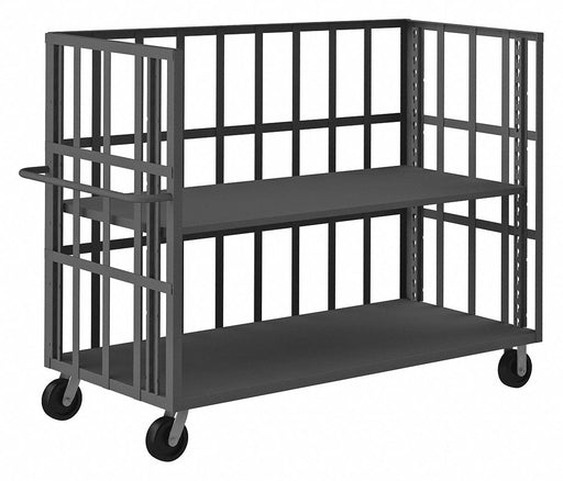 Slat Cart 3000 lb 2 Shelf 72 in L
