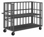 Slat Cart 3000 lb 2 Shelf 72 in L