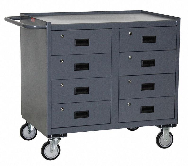 Mobile Cabinet Bench Steel 42 W 25 D