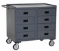 Mobile Cabinet Bench Steel 42 W 25 D
