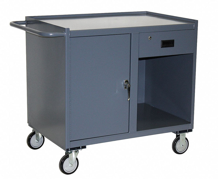 Mobile Cabinet Bench Steel 42 W 27 D