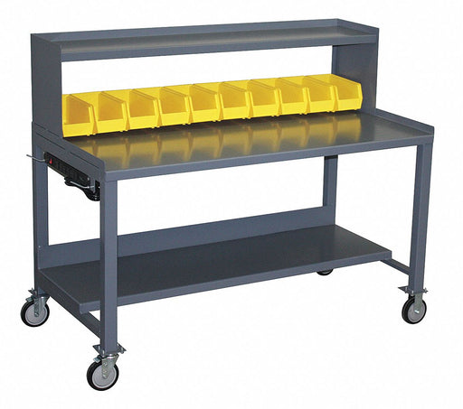 Mobile Bin Cart 1400 lb 73 In.L