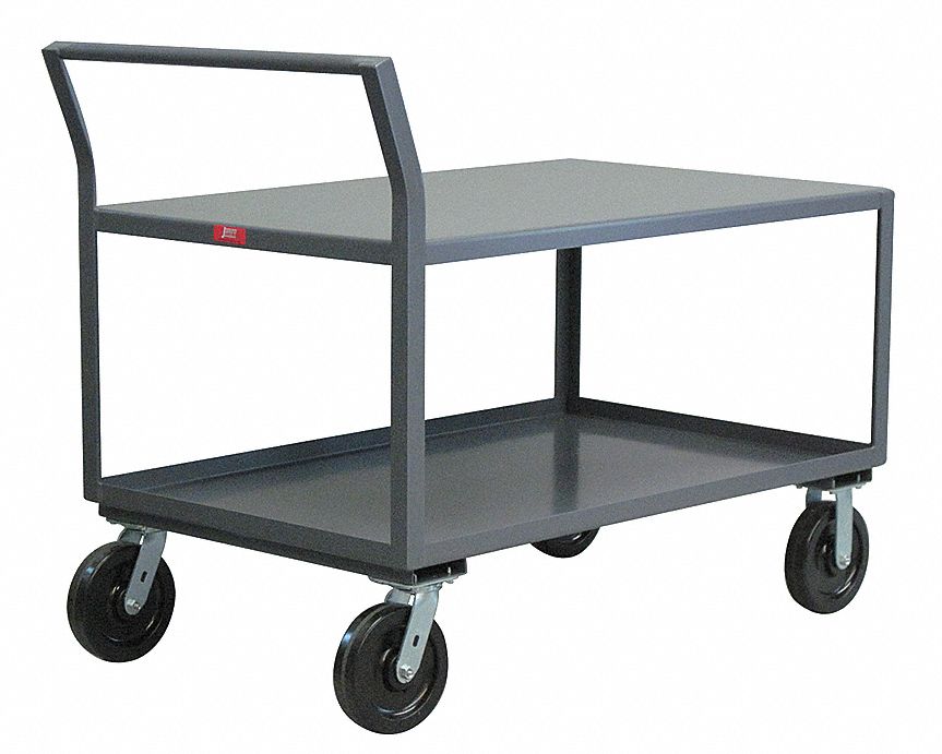 Low-Profile Utility Cart 4 800 lb Steel