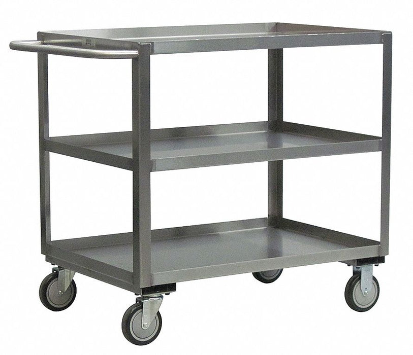 Metal Shelf Cart 1 200 lb SS