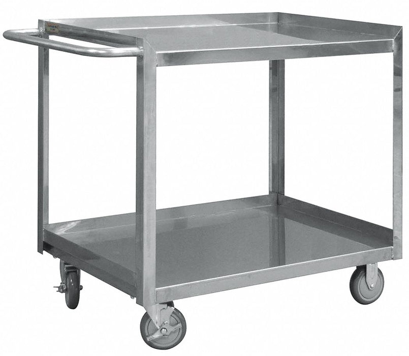 Metal Shelf Cart 1 200 lb SS