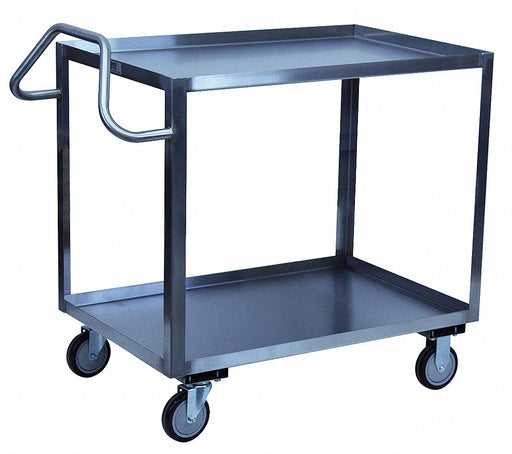 Metal Shelf Cart 1 200 lb SS