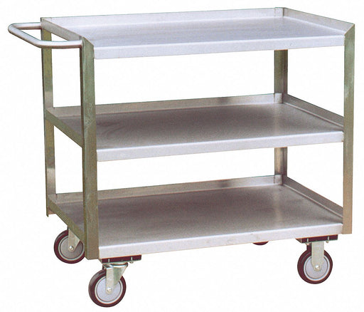 Metal Shelf Cart 1 200 lb SS